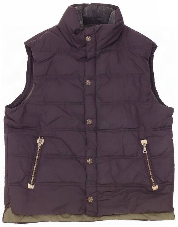 Мужской утепленный жилет Marks & Spencer Blue Harbour UK 38, средний темно-синий нейлон