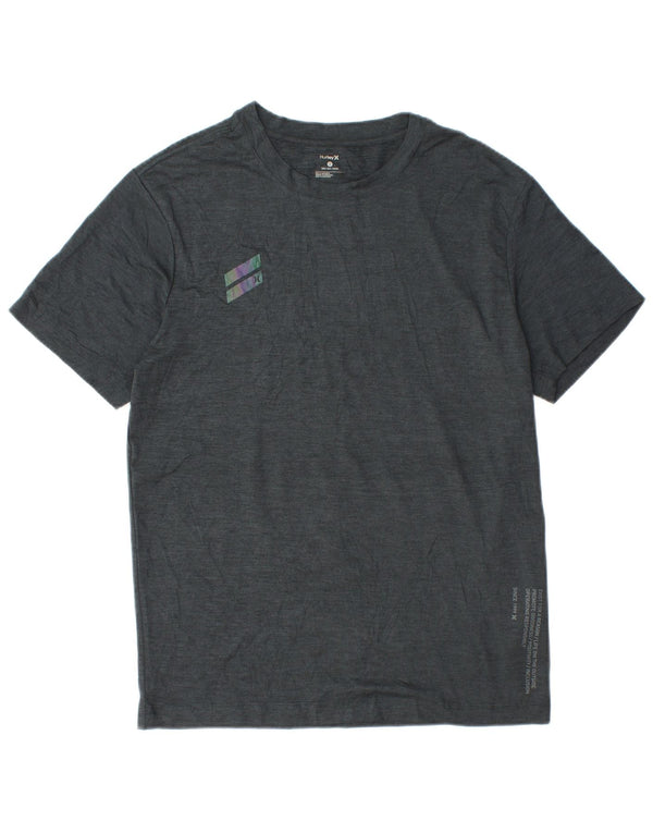 Hurley Mens Petit T-Shirt Top Small Grey Polyester
