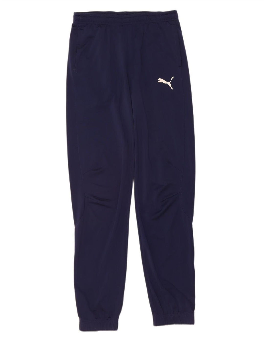 PUMA Boys Tracksuit Trousers Joggers 15-16 Years  Navy Blue Polyester