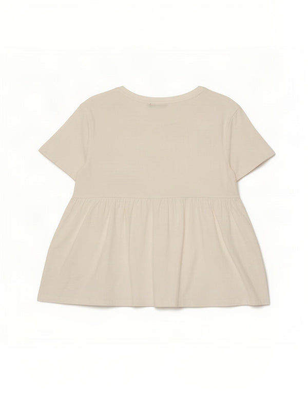 Женская блузка Zara Top UK 10, маленькая белая