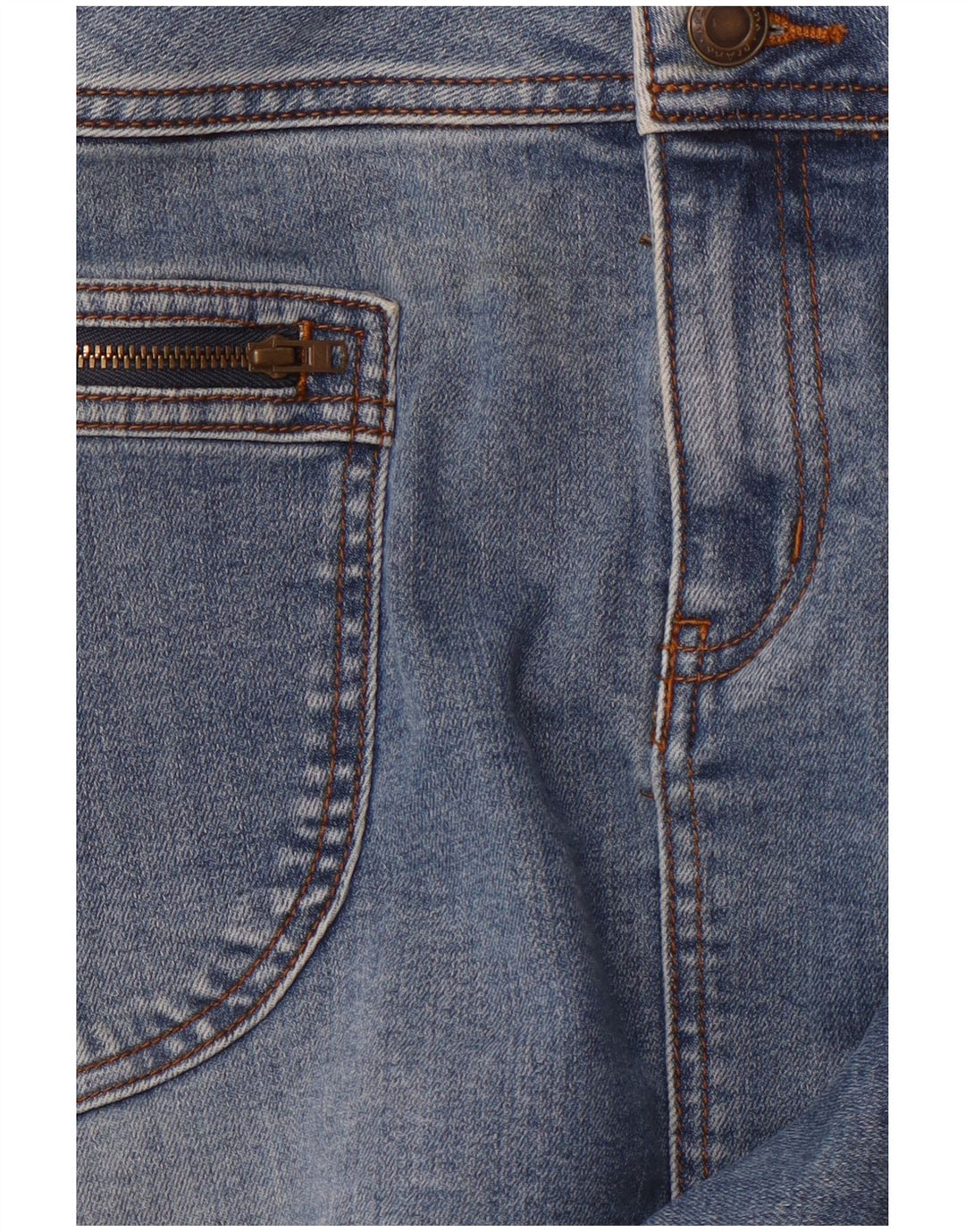 Женская джинсовая юбка с завышенной талией PRANA us 2 XS W26, синяя, хлопок