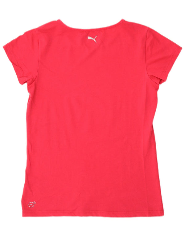 Женская футболка Puma Top UK 12 Medium Pink