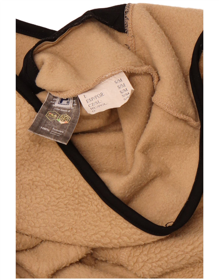 Женская флисовая куртка FILA UK 38, средний бежевый полиэстер