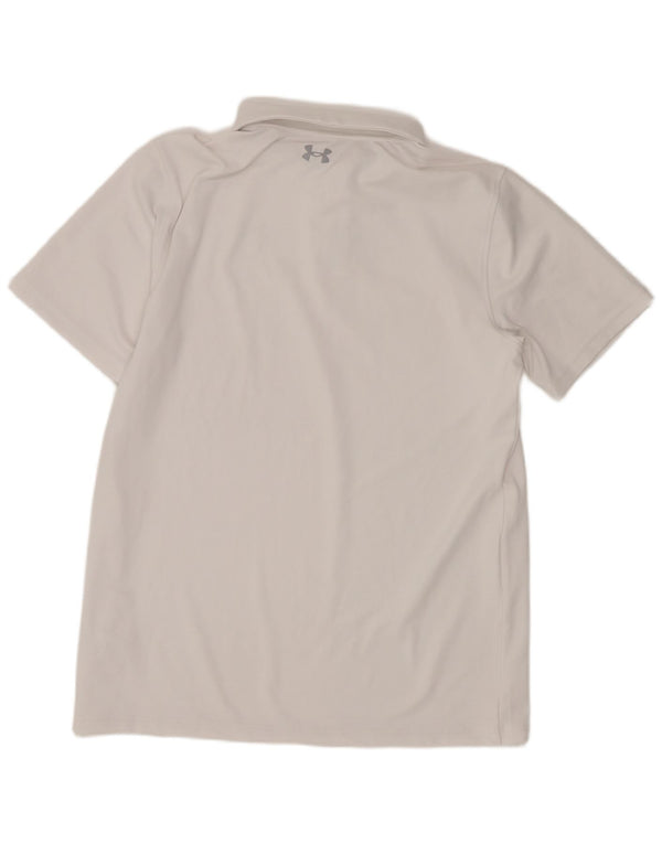 Рубашка-поло Under Armour для мальчиков 13–14 лет, XL, белый полиэстер