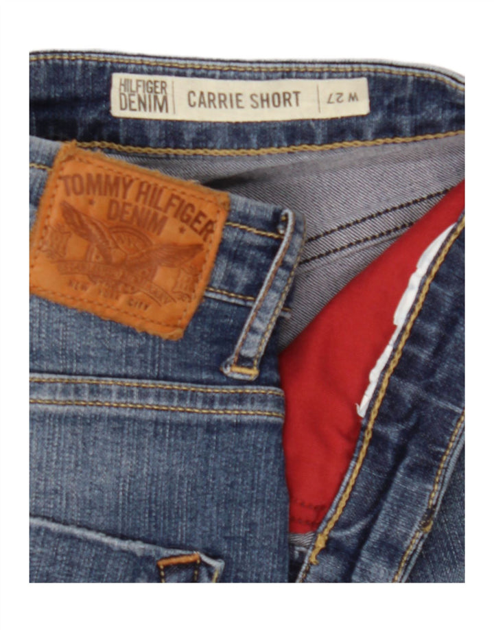 TOMMY HILFIGER Womens Denim Shorts W27 Small  Blue Vintage Tommy Hilfiger and Second-Hand Tommy Hilfiger from Messina Hembry 