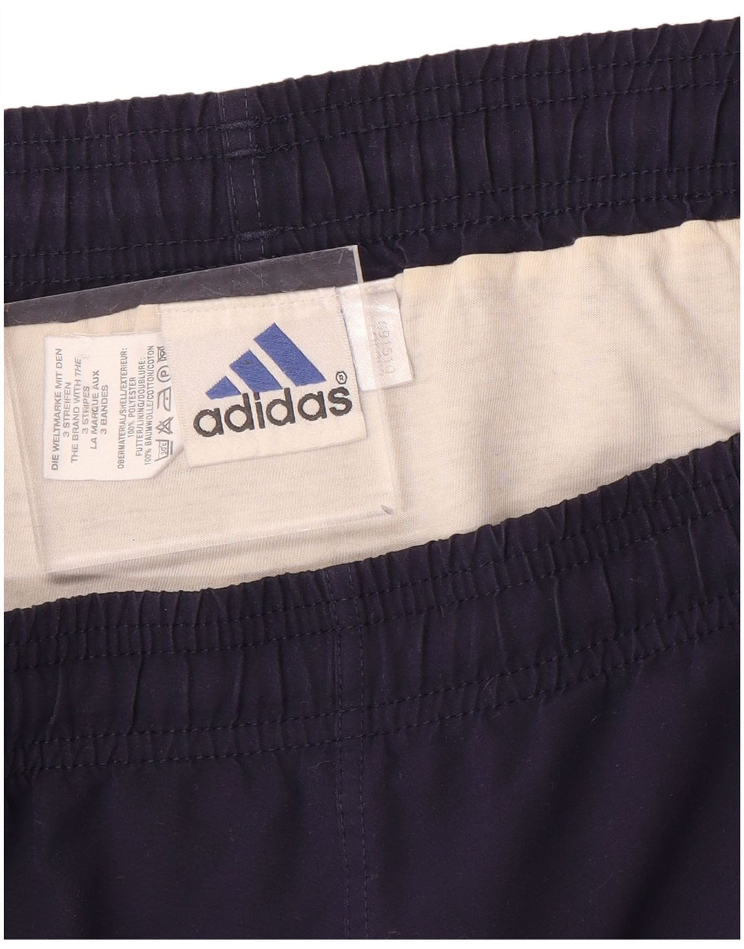 Мужские спортивные шорты Adidas, большие темно-синие, полиэстер