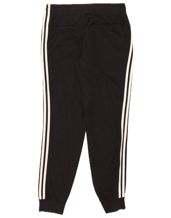 Женские спортивные брюки Adidas Joggers UK 12/14, средний черный хлопок