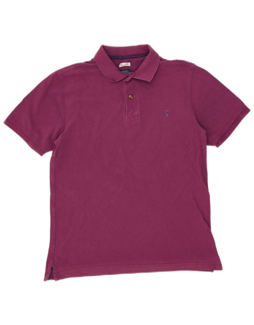 Мужская рубашка поло Joules Classic Fit, маленькая фиолетовая
