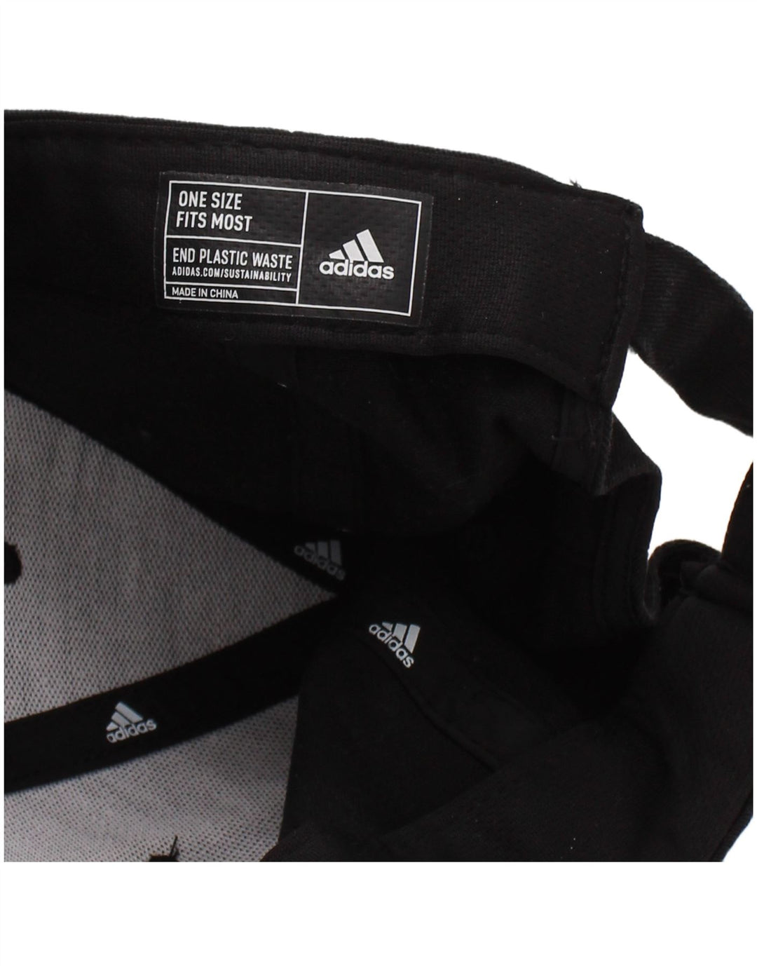 Мужская бейсболка Adidas с рисунком, один размер, черная