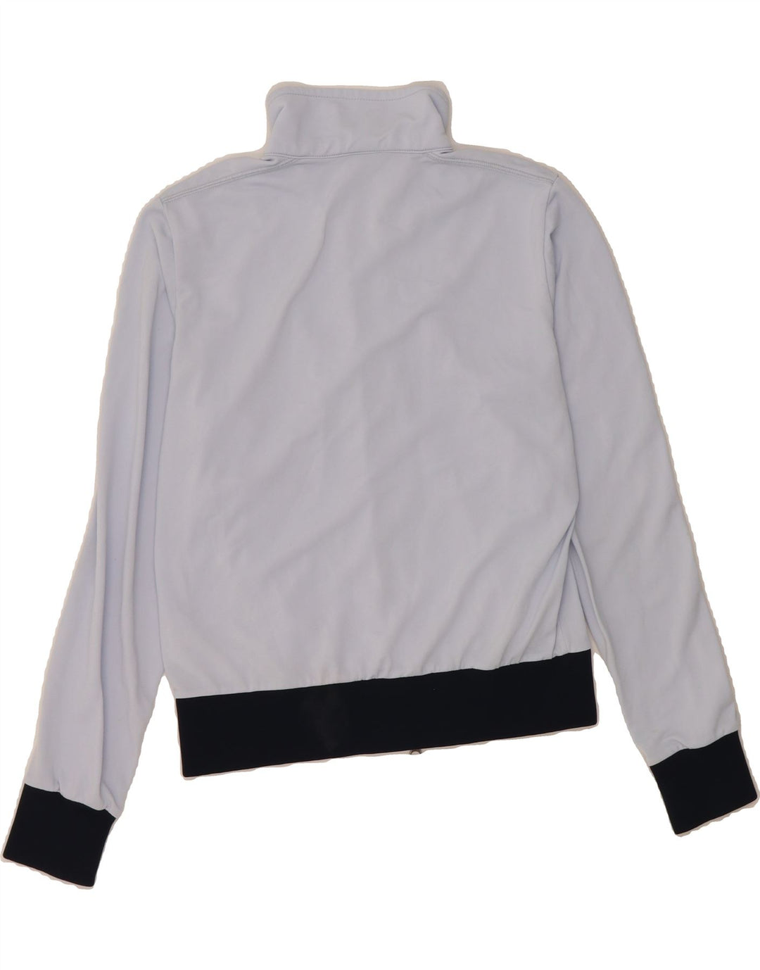 NIKE Womens Tracksuit Top Jacket UK 10/12 Medium Blue Colourblock Vintage Nike and Second-Hand Nike from Messina Hembry 