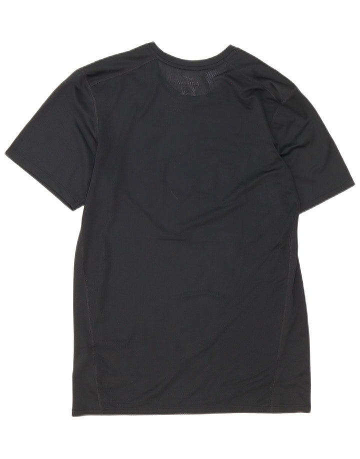 Мужская футболка Nike Dri Fit, маленький черный полиэстер