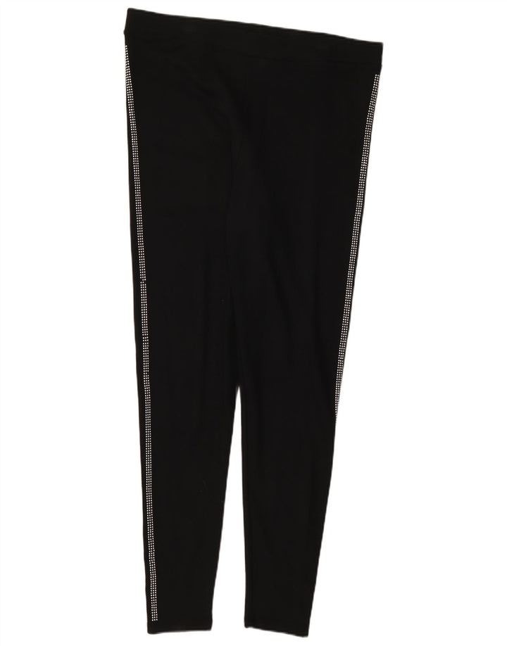Женские леггинсы Marks & Spencer UK 18 XL, черные, вискоза