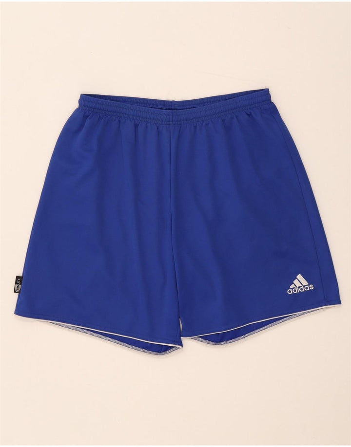 Мужские спортивные шорты Adidas, большие синие, полиэстер