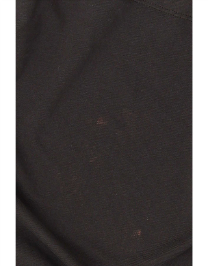 Мужская футболка Nike Dri Fit, большой черный хлопок