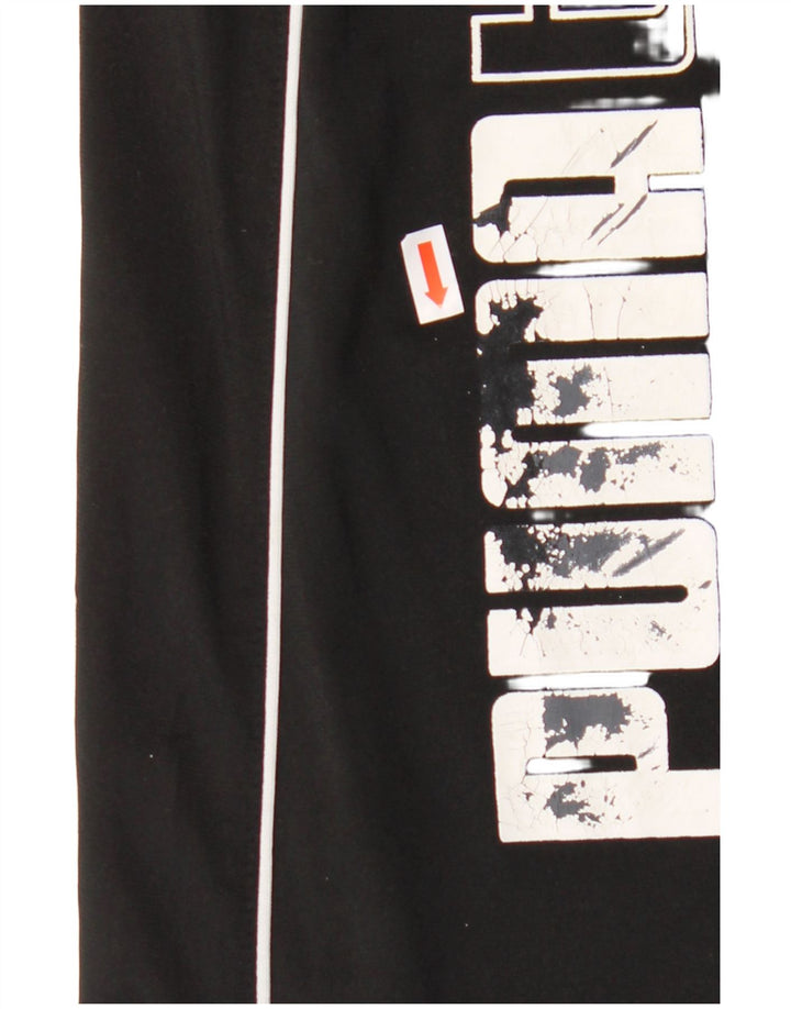 PUMA Спортивный костюм с графическим рисунком для мальчиков Брюки-джоггеры 13-14 лет XL Черный