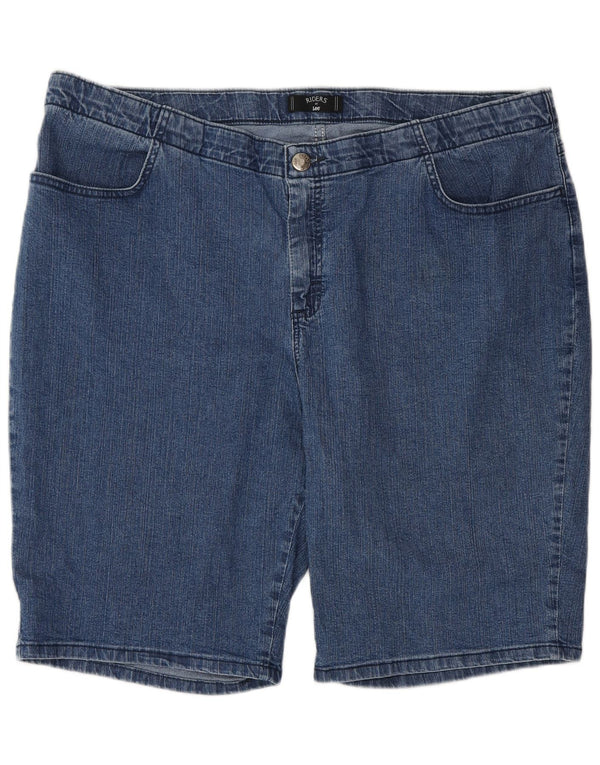 Женские джинсовые шорты Lee Riders, США 20, 3XL, W40, синие, хлопок