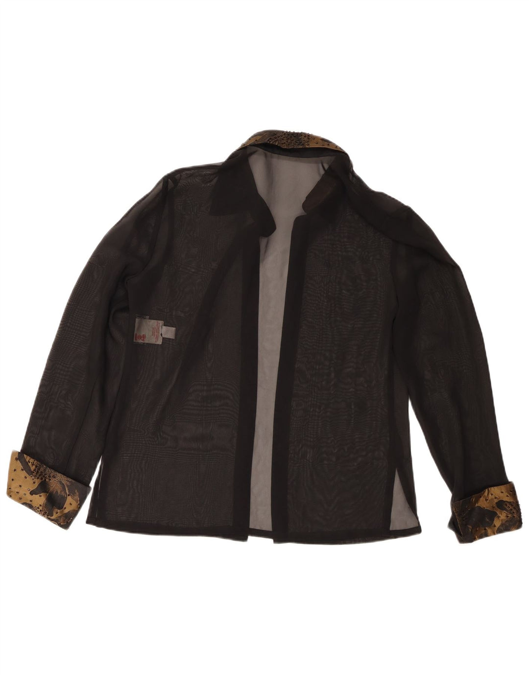 Женский кардиган Joseph Ribkoff UK 12, средний черный, цветной блок