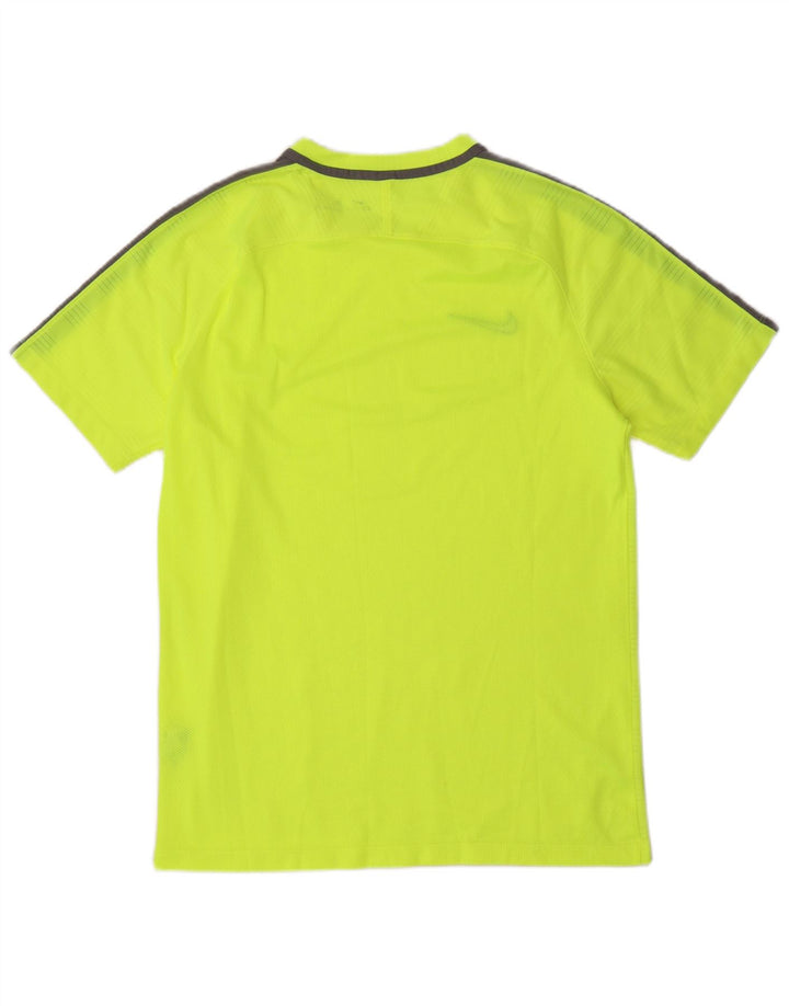 Мужская футболка Nike Dri Fit, большой зеленый полиэстер с цветными блоками