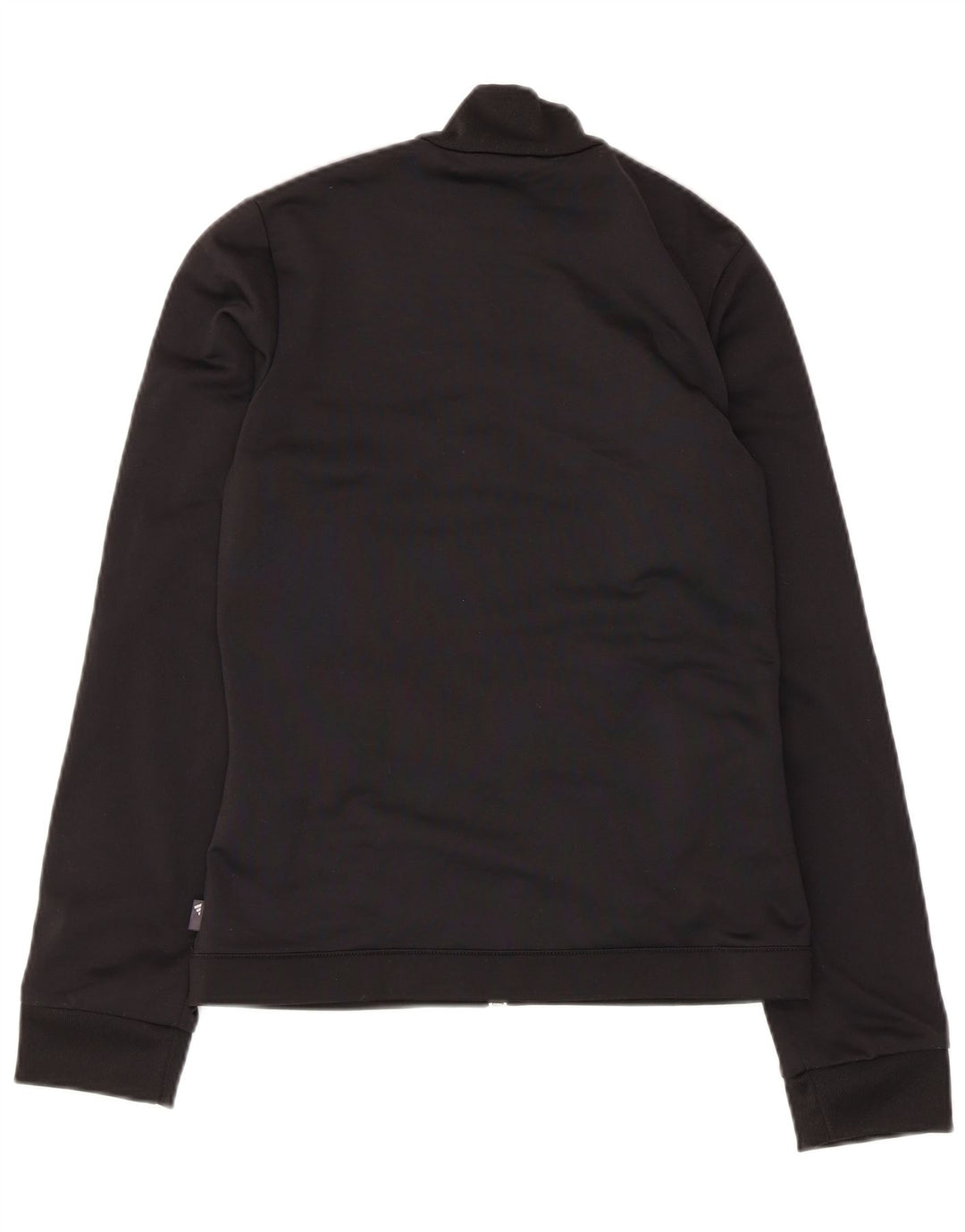 Женский спортивный костюм Adidas Top Jacket UK 8, маленький черный полиэстер с цветными блоками