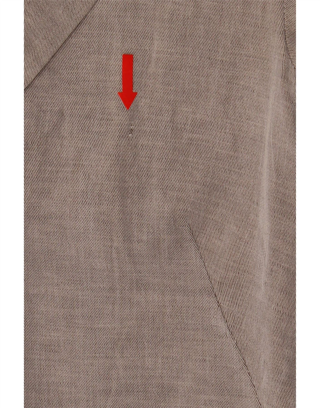 Женский открытый укороченный пиджак Zara UK 12, хлопковый средний серый цвет