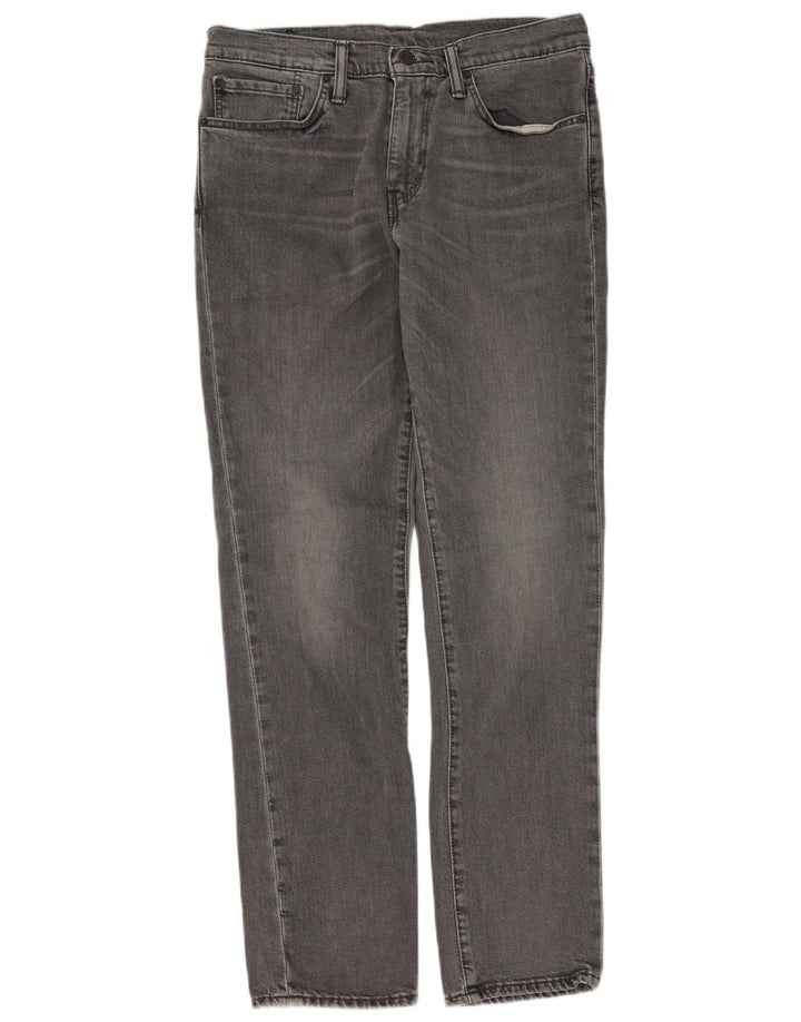 Мужские джинсы Levi's 511 Slim W32 L32 Серые хлопковые