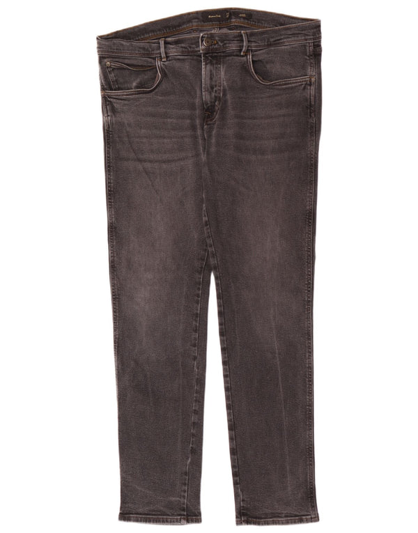 Мужские зауженные джинсы Massimo Dutti EU 46 XL W36 L32, серый хлопок