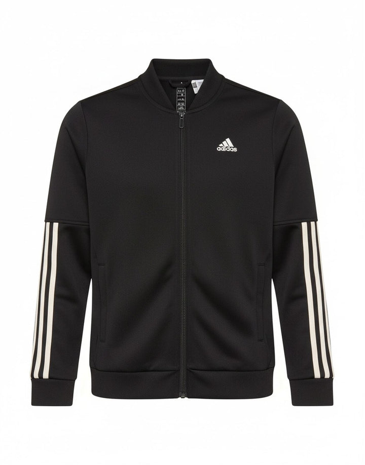 Спортивный костюм Adidas Primegreen для мальчиков, верхняя куртка 11-12 лет, черный полиэстер