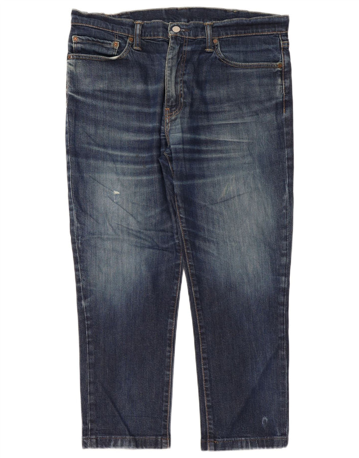 Женские прямые джинсы LEVI'S W38 L27 Темно-синие, хлопок