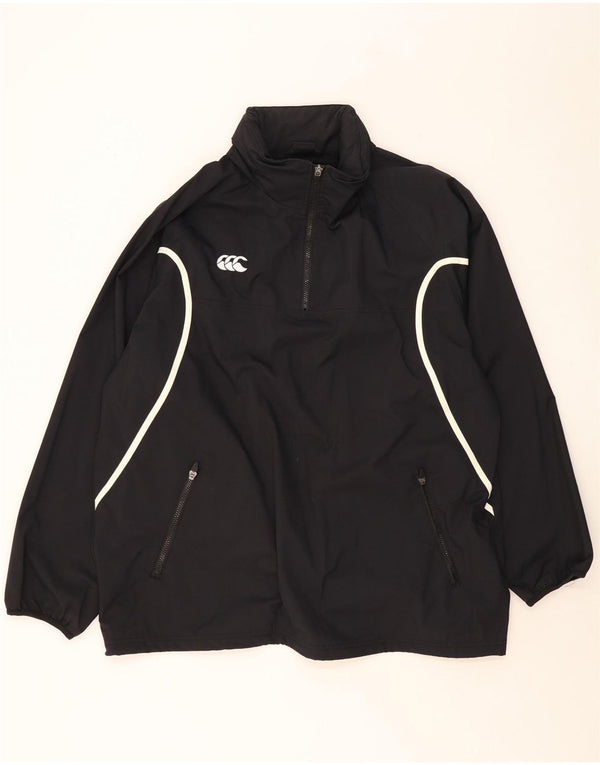 Мужской пуловер-дождевик CANTERBURY UK 42 XL, черный нейлон