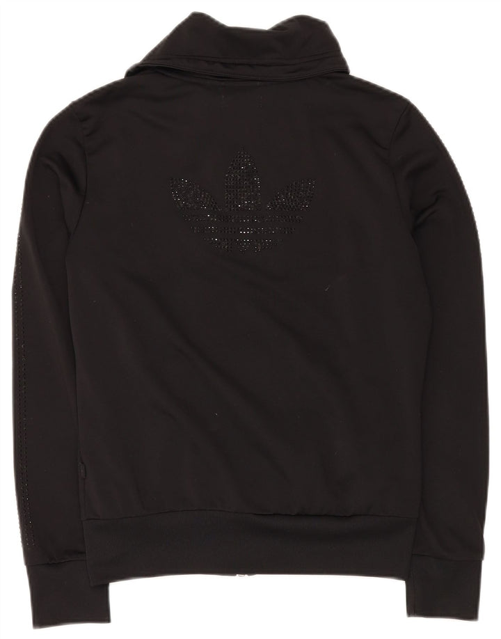 Женский спортивный костюм ADIDAS, верхняя куртка EU 38, средний черный полиэстер