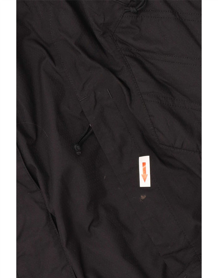 Женская ветровка с капюшоном The North Face UK 14, средний черный нейлон