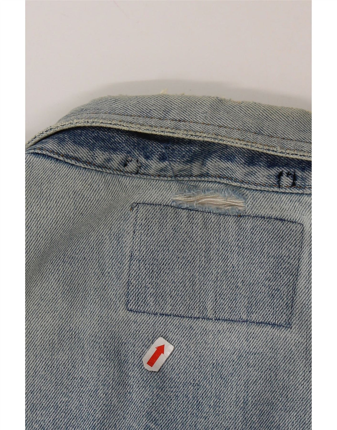 Женская джинсовая куртка оверсайз JEP'S UK 10, маленькая синяя, хлопок