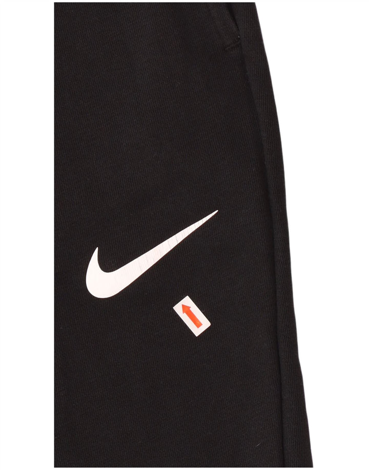 Мужские спортивные брюки стандартной посадки Nike, спортивные брюки среднего размера, черные