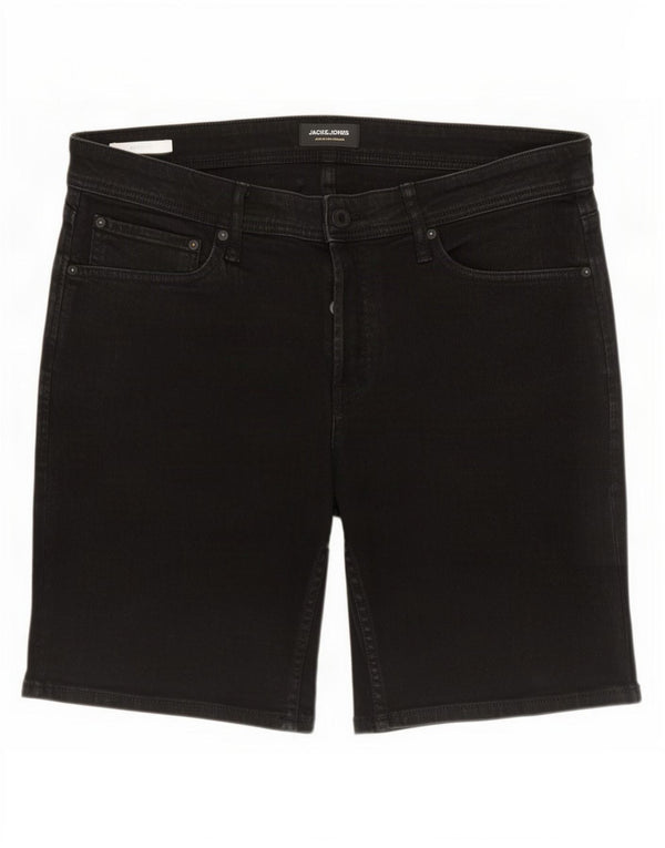 Мужские джинсовые шорты стандартного кроя Jack & Jones XL W38 черные