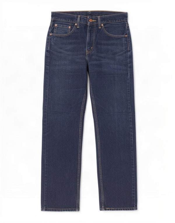 Мужские прямые джинсы Levi's 505 W30 L32 синие, хлопок