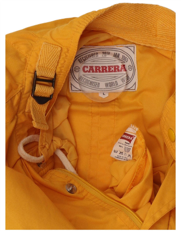 Мужская дождевик Carrera UK 40, большой желтый, полиамид