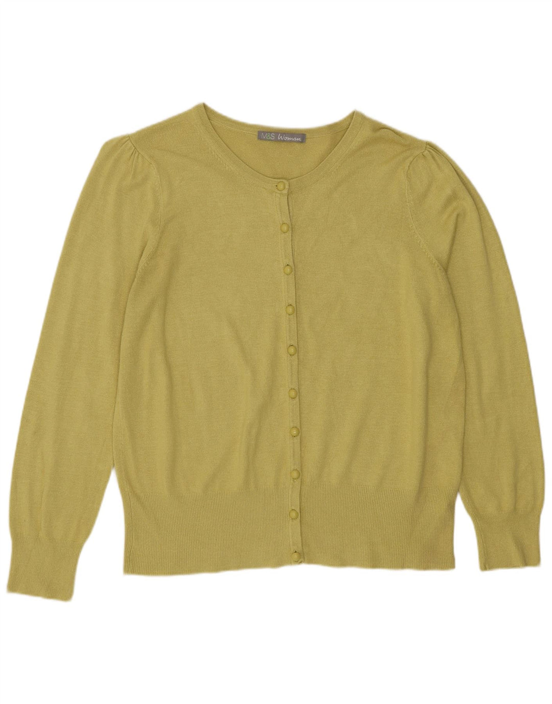 Женский кардиган Marks & Spencer UK 14 Средний Зеленый