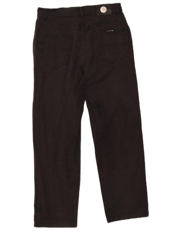 Мужские прямые джинсы Trussardi W34 L28 черные