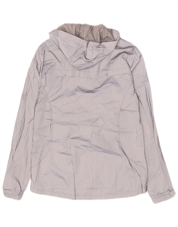 Женская дождевик с капюшоном Mountain Warehouse UK 12, средний фиолетовый полиэстер