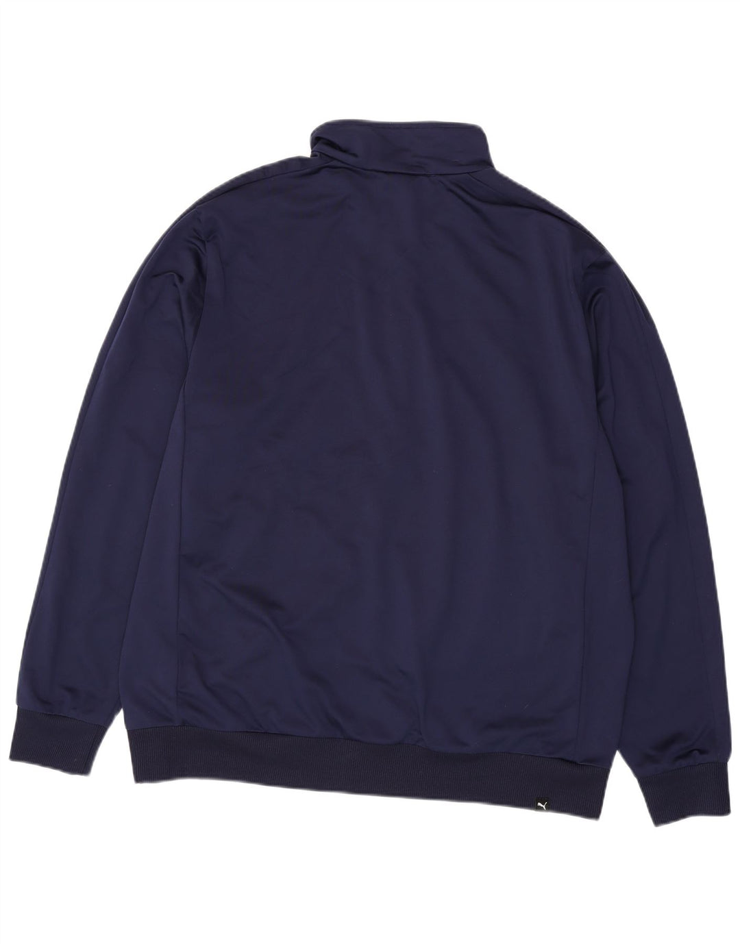 Мужской спортивный костюм PUMA с рисунком, верхняя куртка 2XL, темно-синий, полиэстер