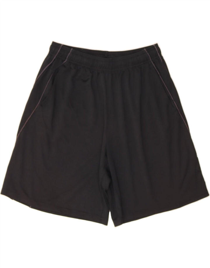 REEBOK Mens Sport Shorts XL Black Polyester Vintage Reebok and Second-Hand Reebok from Messina Hembry 