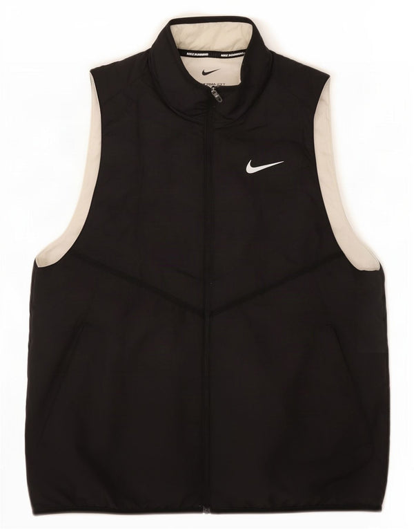 Женская спортивная куртка без рукавов Nike Therma-Fit UK 14, средний черный