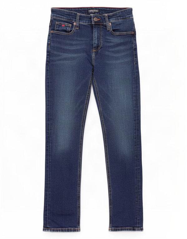 Джинсы Tommy Hilfiger Slim для мальчиков 11–12 лет W26 L26, синие, хлопок