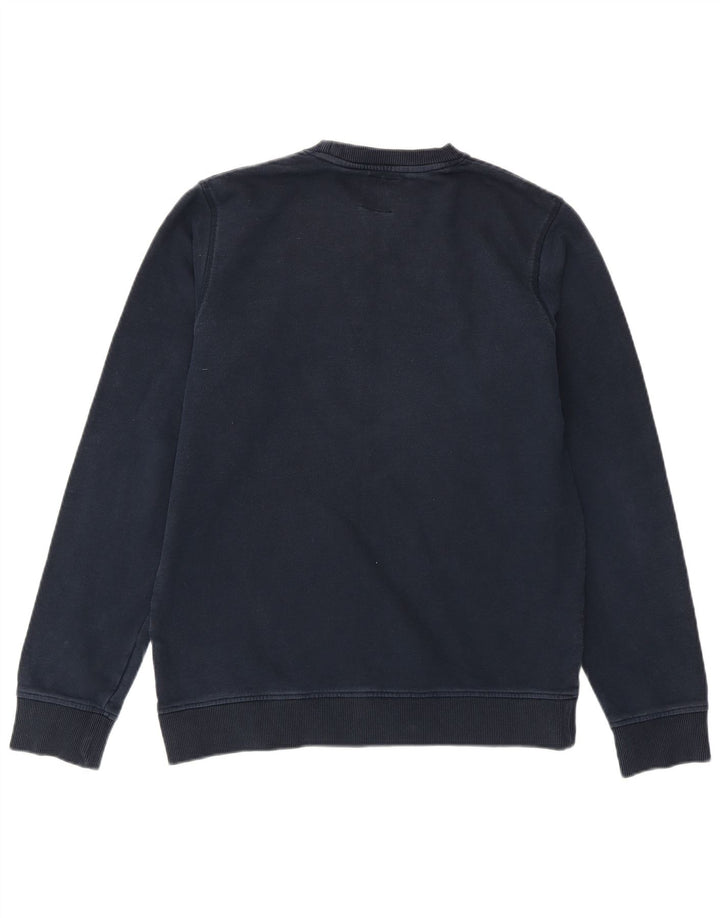 DICKIES Мужской свитшот с рисунком, джемпер среднего размера, темно-синий, хлопок