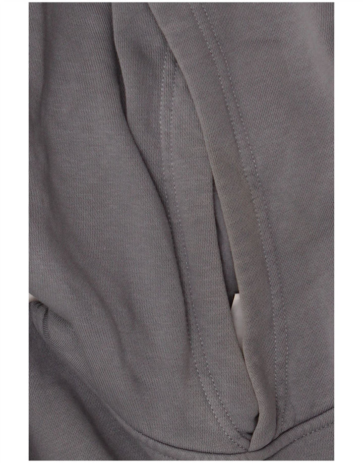 Джемпер с капюшоном NIKE для мальчиков, 13–14 лет, серый хлопок, размер XL