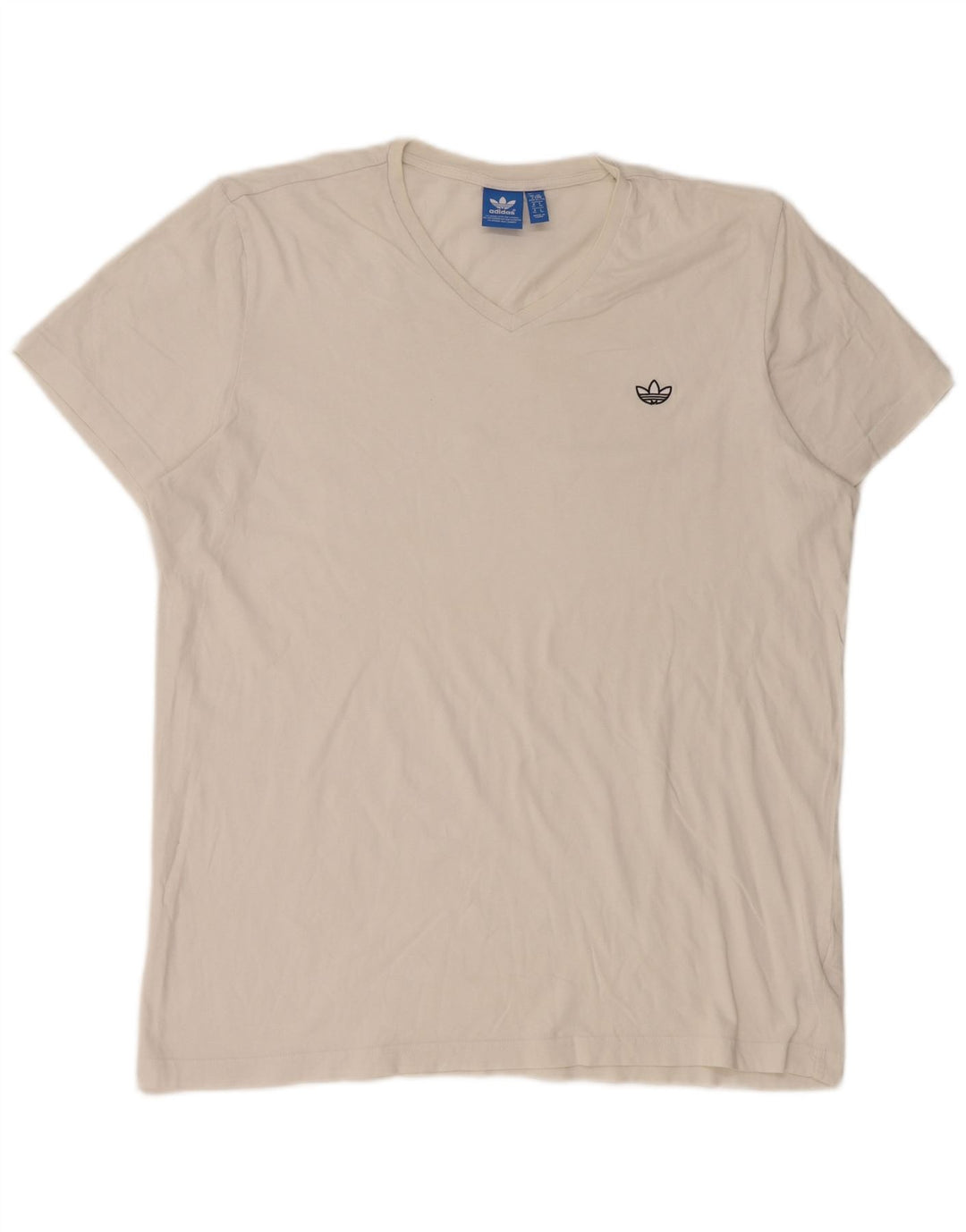Мужская футболка Adidas Top XL, белый хлопок