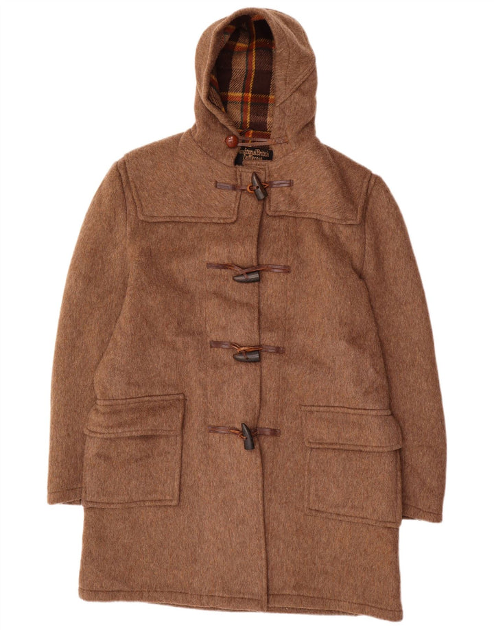 THE BRITISH DUFFLE CO Женский дафлкот оверсайз UK 16, большой коричневый цвет