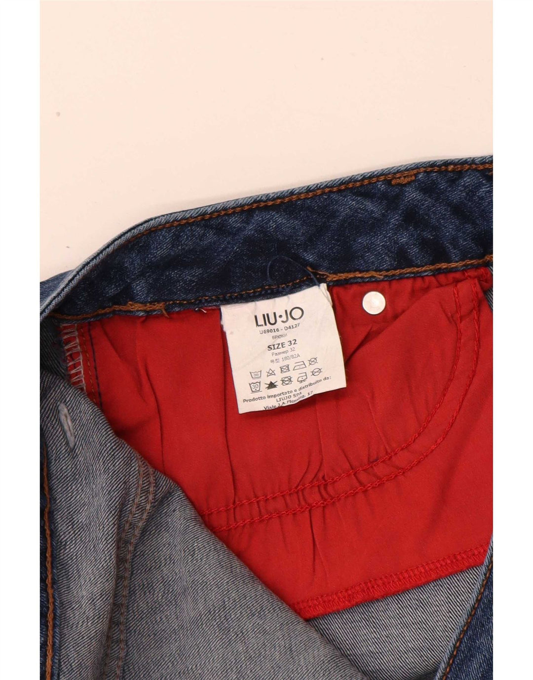 Женские зауженные джинсы Liu Jo W32 L29 синие
