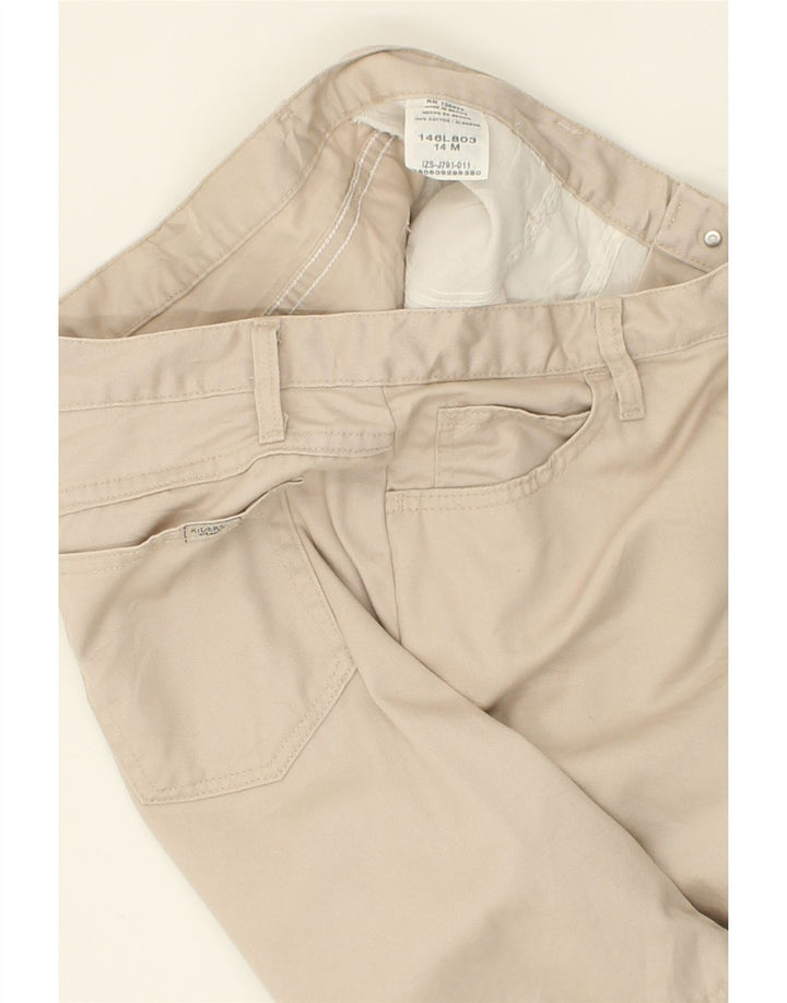 LEE Womens Casual Shorts US 14 Large W34 Beige Cotton Vintage Lee and Second-Hand Lee from Messina Hembry 