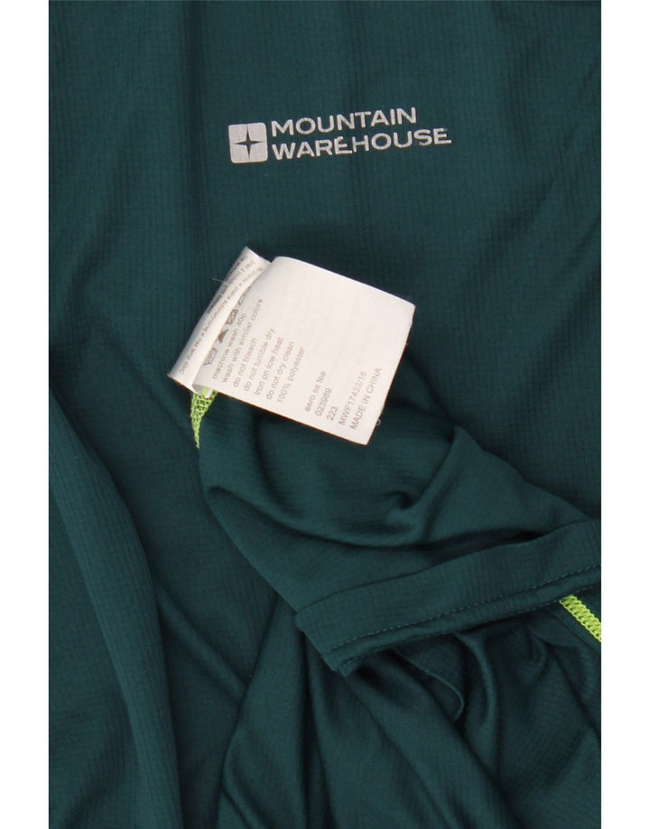 Мужская футболка Mountain Warehouse, большой зеленый полиэстер